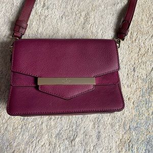 Perfect condition Maroon Kate Spade Cross Body Bag